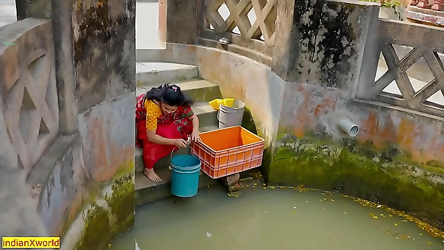 Unleash the Luscious Bhabhis Desires in Rural India- Virgin MILF Seduces Young Men in the Countryside