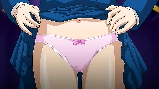 Witness the Forbidden Fruit: Luscious Schoolgirl Shows her Panties to her Crush in Hentai Subtitled Video!