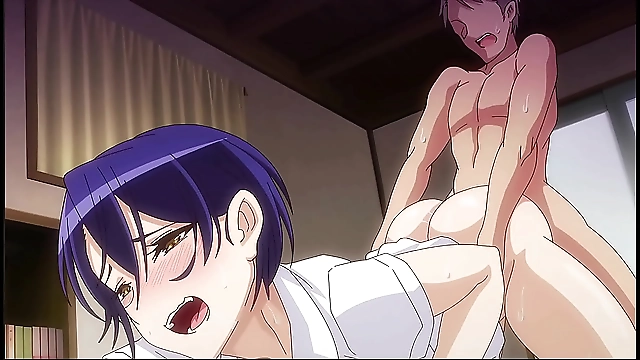 Satsukis Virginity Taken by Two Rough Lovers in HOT HENTAI Scene!