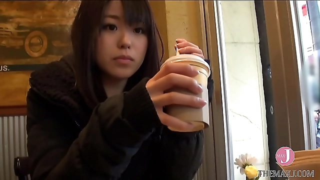 Tempting JAV Slut Fingers Herself to Orgasm and Deep Throats Sexy Cock