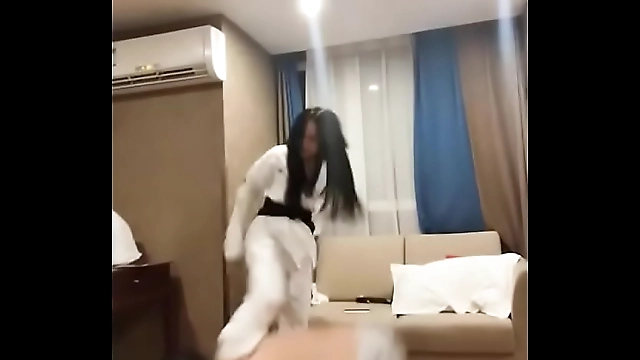 Getting Nasty with a Submissive College Chick with Double S Taekwondo Skills!