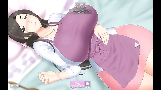 Redhead on the Beach, Gamer Girl, and Sexy Waifu: Soaking Up the Sun with Huge Tits