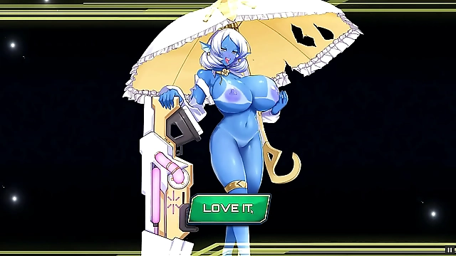 Welcome to the World of Horny Gacha Women! Enjoy the Tempting Blue-Skin Girls Virginity Loss with My Massive Cock in SF Girls PornPlay Ep8!