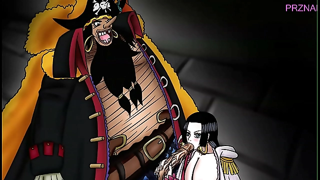 JAV Beauty Hancock Teams Up with Scandalous Pirate Teach: Luscious Encounters on the High Seas!