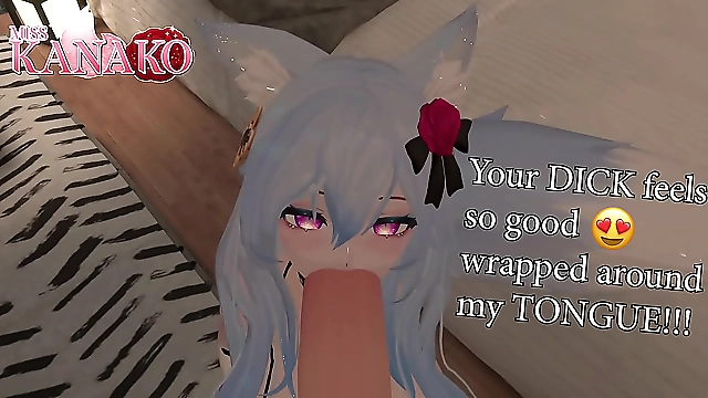 JAV COSPLAY Enchantress Ganyu BEGs YOU to CUM all over HER PRETTY FACE and TONGUE -Catgirl Cosplay