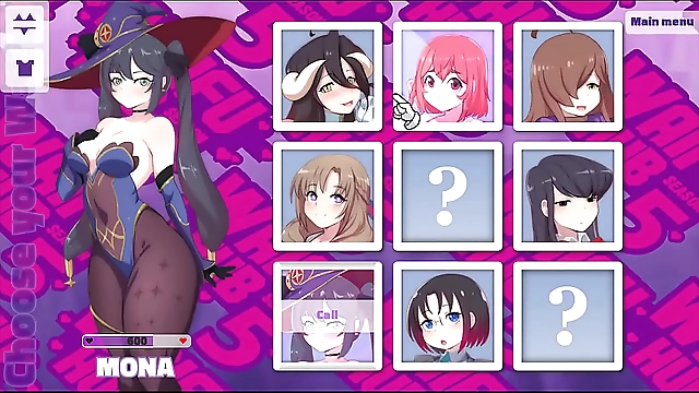 Mona Genshin's Ahegao Orgasm in Hentai Gaming Parody PornPlay Ep4: Waifu Hub S5