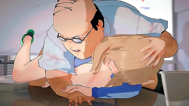 Slutty Senpai's Long Overtime Shift: Naughty Japanese Office Excitement