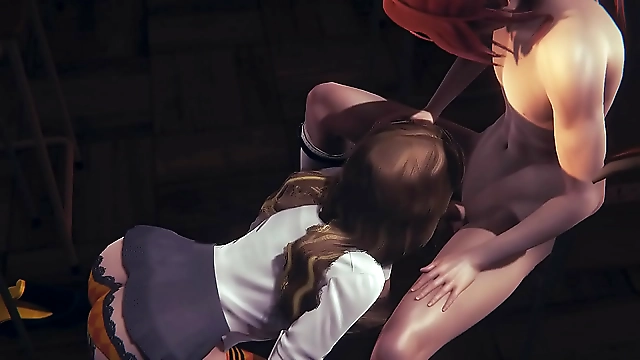 JAV Hentai 3D: Hermi's Insatiable Lust at University - Alluring MILF Manga Anime Game Porn