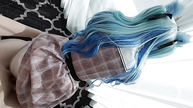 JAV Vtuber in a Raw Sex Scene with Multiple Orgasms and Creampie