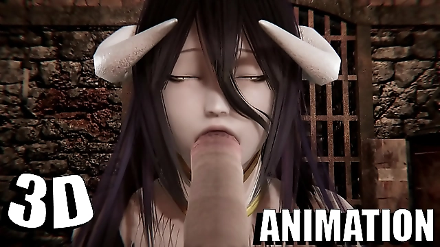 Luscious Albedo in Insatiable Hardcore Sex - Uncensored 3D Hentai