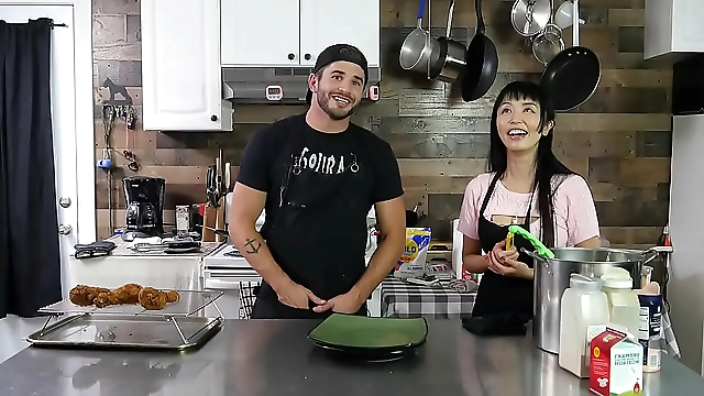 JAV Siren Marica Hase Waters Her Ass with a Slippery Eel for Ultimate Pleasure