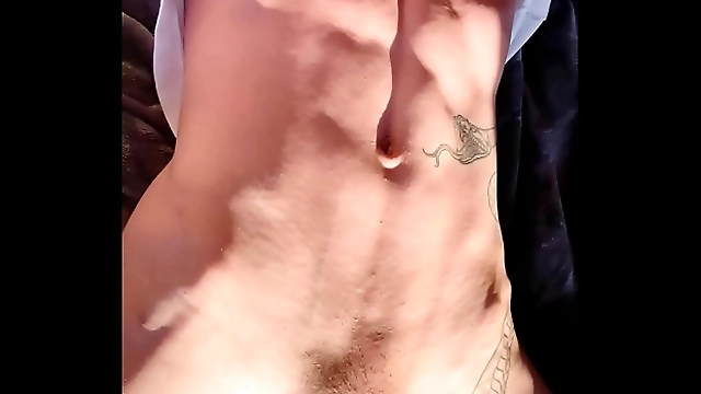 Unleash Your Desires with My Rock-Hard Abs and Juicy Clit