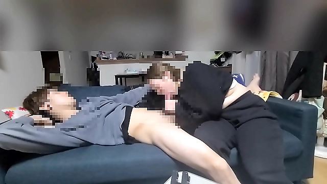 JAV Wife Gives Intense Blowjob - Must-Watch!