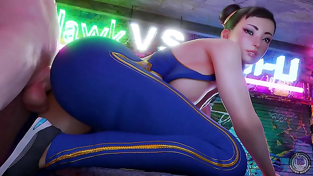 JAV Enchantress Chun-li Unleashes the Infamous Hadouken! Must-See Scene!