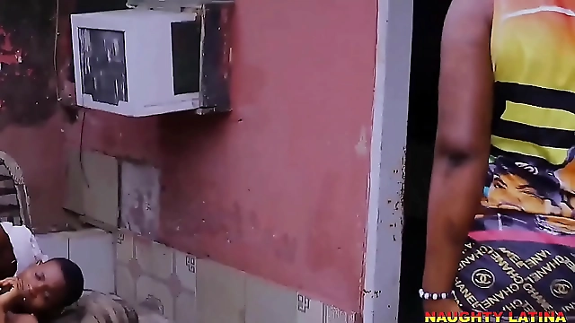 Meet the Luscious Daughter of an African Pastor Who's Riding Two Church Members after Evangelism