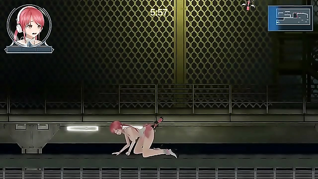 Thick-thighed Japanese hentai babe fucks android lover in arousing AV idol performance