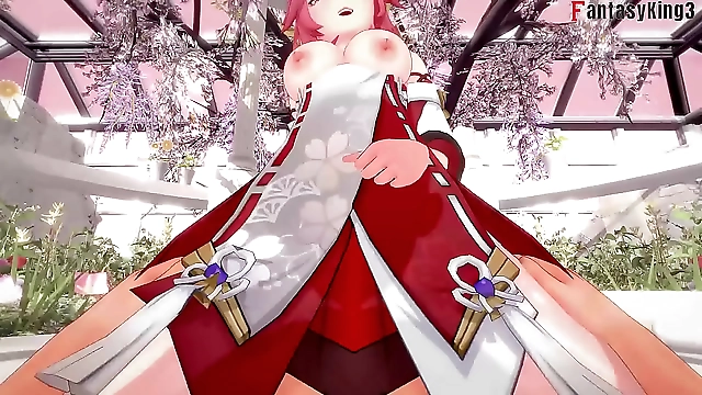 18+ Only: Exploring the Boundaries with Yae Miko and Genshin Impact - PTRNs Sheer Fantasykings Ultimate Ahegao Porn