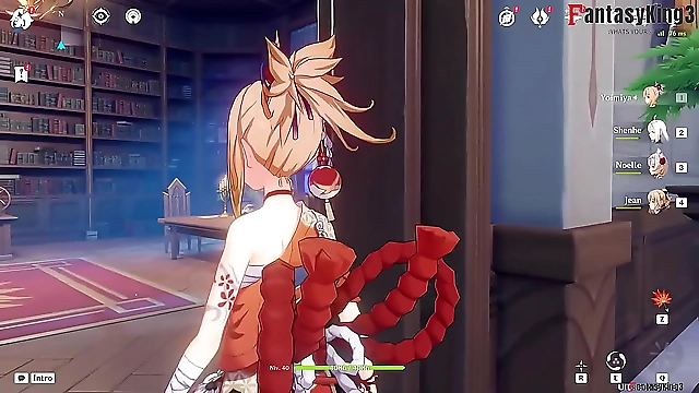 JAV Goddess Yoimiya Fucked POV in Genshin Impact - A Short, but Enchanting Experience