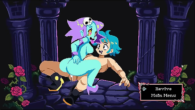 Embrace the Alluring Femdom Ghost Riding Fable in Flip Witch Pixel HENTAI Game Ep