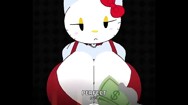 JAV Porn: Watch Slutty Hello Kitty Get Naughty to Earn Some Cash!
