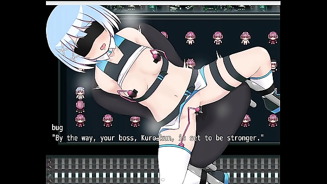 Cum Play with the Luscious Hacker in Near Future City Part 2 - Sticky KEYWORDS!