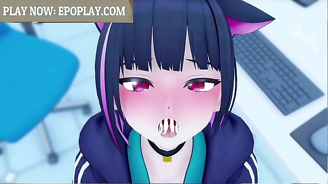 Enter the World of Kyouyama Kazusa's Blue Archive with Luscious Asian Beauties