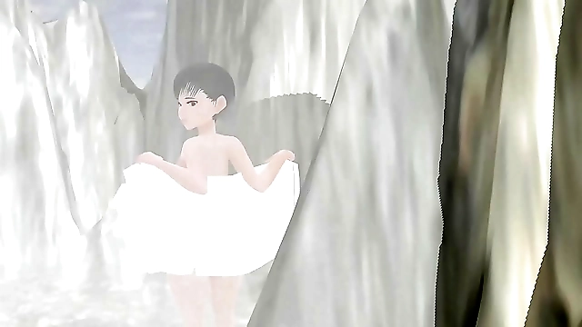 HOT SPRING GIRLS GO NUDE! MIXED BATHING IN A SECLUDED AREA