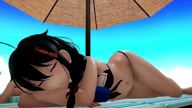 Experience the Ultimate Anime Pleasure with Shigure from Kantai Collection - Only on JAV King HageTalos!