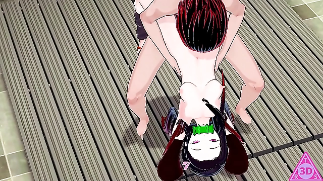 Savoring the Luscious Nezuko from Kimetsu no Yaiba with Rising Porn Games - Unleash Your Desires with Uncensored Blowjobs, Handjobs, and Cumshots!