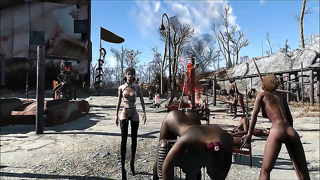 Fallout 4: MILF Enchantress Sasha Saves the Wasteland with Her Enchanting BDSM Fashion