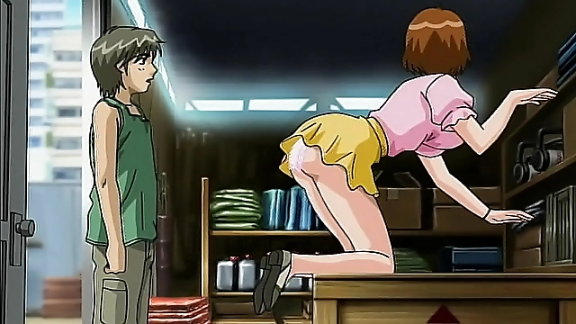 Jav Porn: Spunky Secretary Gets Fucked in the Warehouse - Uncensored Hentai