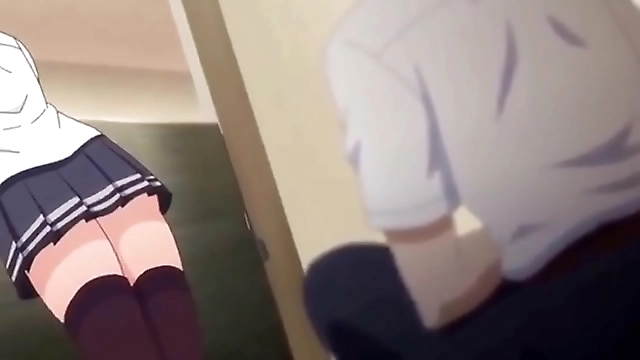 Japanese Hentai Girl's Daring Sex Act in School Room Nearly Gets Her Caught!