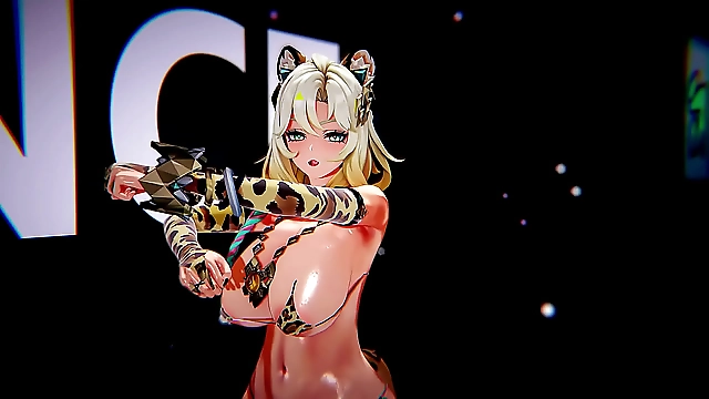 Get lost in the seductive world of JAV with slutty enchantress Xilonen in mind-blowing MMD