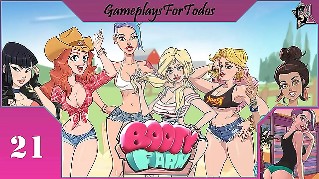 Nutaku Booty Farm Hentai Game Part 21 - More Luscious Asian Ass and Slutty Fucking!